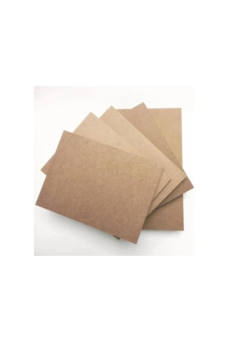 Mobilreyon - 4 Adet Duralit Ham Mdf 3 Mm Kalınlık, 35x50 Cm Resim Kağıdı Ölçüsü