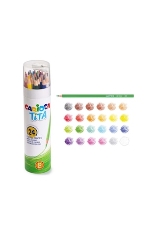 Carioca Tita Kuru Boya Kalemi 24'lü