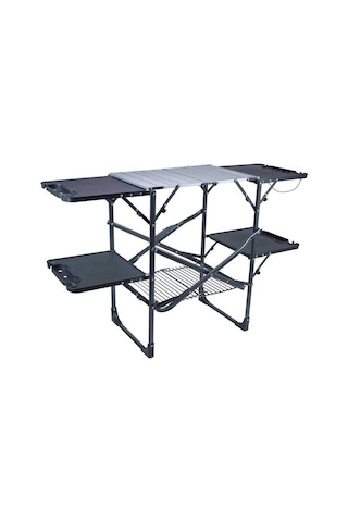Gci Slimfold Katlanır Pişirme Kamp Masası Siyah