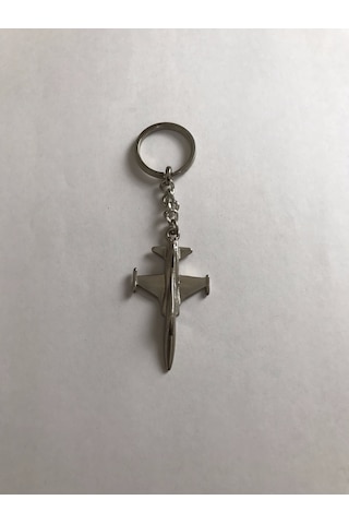Bd Tekstil Uçak Model F-16 Tasarım Gümüş Renkli Bileklik