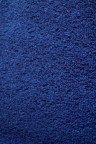 Kuaförler İçin Yüksek Emici A Kalite Baş Havlusu 90x50 Cm Mavi Siyah
