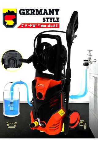 Germany Style 150 ST 180 Bar Elektrikli Yüksek Basınçlı Yıkama Makinesi