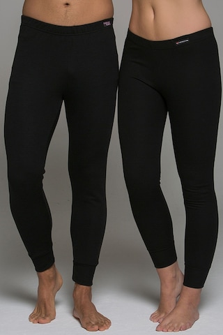 Thermoform Heavy Unisex Yetişkin Outdoor Kışlık Termal Alt İçlik Siyah Renkli