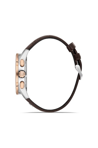 Hislon Ms206t-02kr Erkek Kol Saati Gri - Rose Gold