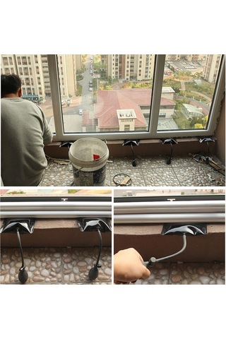 Qingmipy 3'lü Kuru Lastik Hava Konik Çanta Seti Küçük-orta-büyük + Çekme Tahtası - Çevre Dost Lateks Boru Ve Çinko Alyuminyum Vanaj