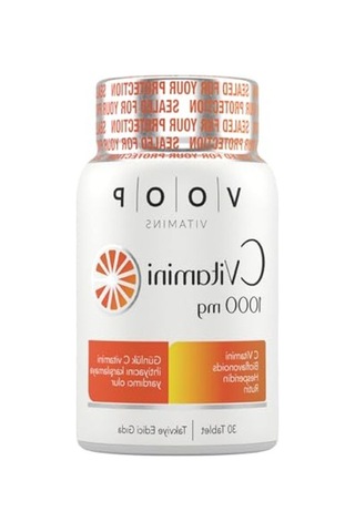 C Vitamini Takviyesi, 1000 Mg İçeren 30 Tablet