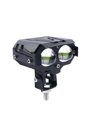 Motosiklet Sis Led 30w +30w 6000k 12-85v Özel Gündüz Farı Yardımcı Spot Işın Modüllü Sürüş Işıkları 2'li