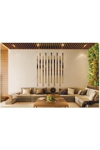 40 Mm X 2800 Mm Bronz Sibu Aynalı Pleksi Şerit Mobilya Süsü