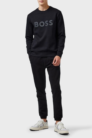 Boss Erkek Sweat 50506119 001 Siyah Siyah