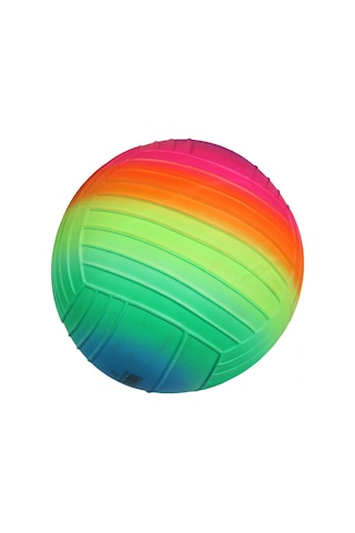 Double W Sports Gökkuşağı Tırtıklı Pvc Top 23 Cm - Pls-200