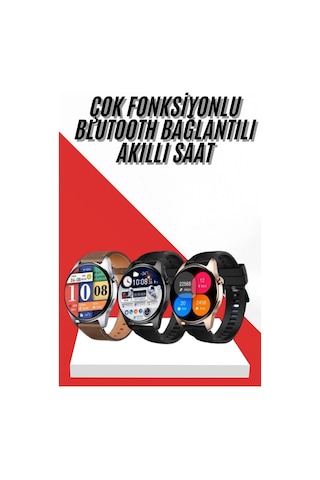 Akıllı Saat 1.5 Inç Amoled Ekran Çift Kordonlu Gps Nfc Uyumlu