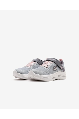 Skechers Sola Glow 2.0 Küçük Kız Çocuk Açık Gri/çok Renkli Işıklı Spor Ayakkabı 303729n Lgmt