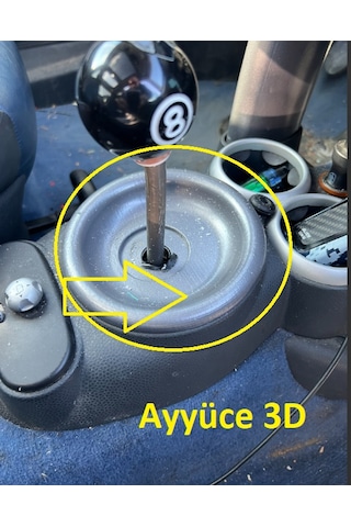 Ayyüce 3d, Mini Cooper R53 Vites Kolu Kenarlığı, Siyah Renk