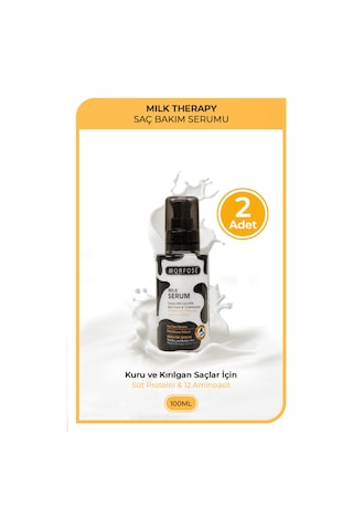 Morfose Milk Therapy Keratin Saç Serumu 2 x 100 ML