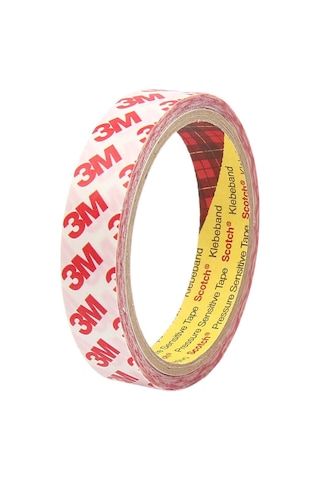 3m 9088 Akrilik Şeffaf ve İnce Çok Güçlü Çift Taraflı Bant 5 MMx5Mt