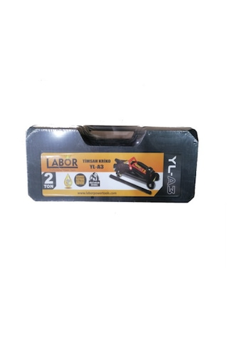 Labor Plastik Çantalı Arabalı Kriko 2 Ton