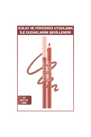 Maybelline New York Lifter Liner Dudak Kalemi 04 Out Of Line