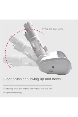 Crackedice Xiaomi K10 / Dreame V8/v9b/v9p/v11/g9 Elektrikli Zemin Fırçası Başlığı İçin