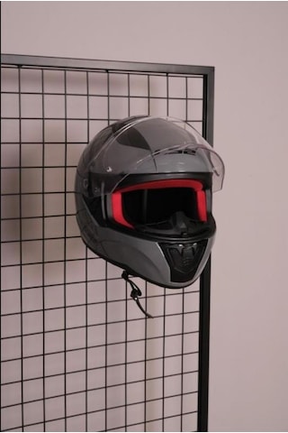 10 Adet - Tel Panoya Geçen Kask Tutucu