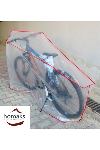 Homaks Bisiklet Koruma Örtüsü Şeffaf
