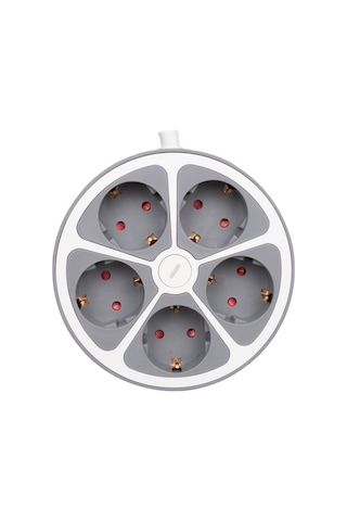 Vea Ve-g605y 5'li Anahtarlı 1.5 Metre Grup Priz 1