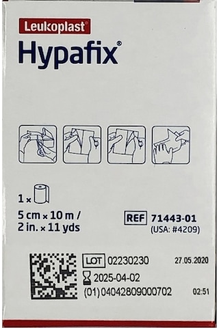 Hypafix 5 X 10 Cm Hipoallerjenik Esnek Flaster