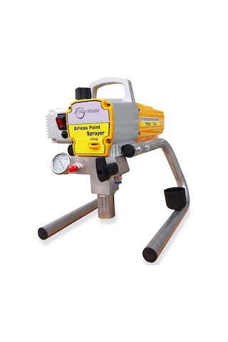 T-450 Elektrikli Airless Boya Makinası Kartsız Sarı