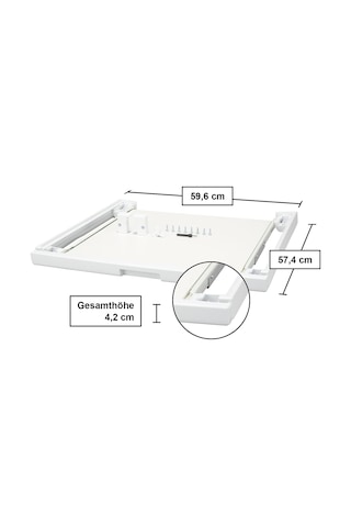 Wz20400 / Çamaşır Kurutma Makinesinin Çamaşır Makinesine Güvenli Bir Şekilde Sabitlenmesi İçin Çekmeceli Bağl Diğer