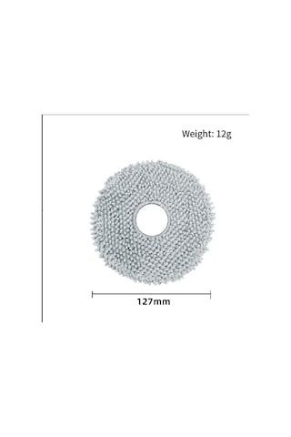 Amigaelegant Roborock P10 / Roborock Q Revo Robot Süpürge Paspas Bezi İçin 4 Adet