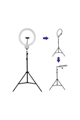 RL1448 14" 48 W Ring Light + 2 M Tripod