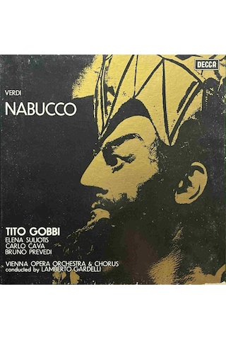 Giuseppe Verdi Nabucco 3 Lp Box Set Plak