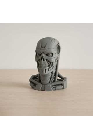 Terminatör T-800 Kafa Büstü