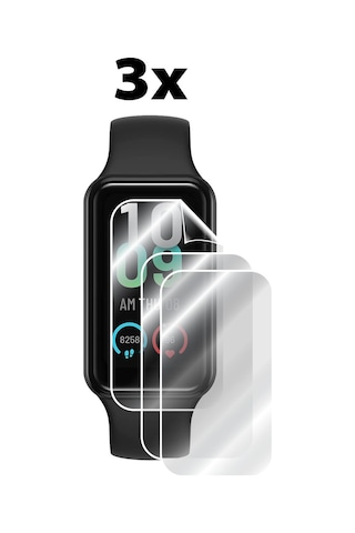Amazfit Band 7 Akıllı Saat ile uyumlu IPG Ekran Koruyucu (3 Adet)