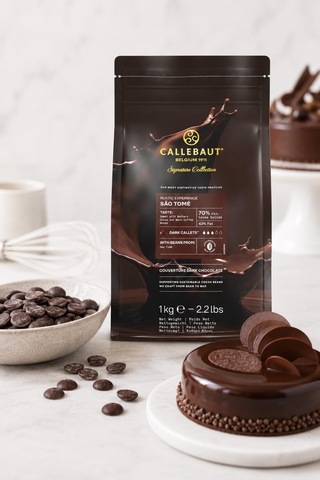 Callebaut Signature Collection Rustic São Tomé Bitter Çikolata 1 Kg