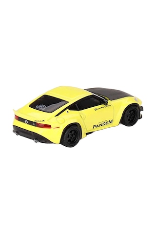 1:64 Diecast Nissan Z Pandem Ikazuchi Yellow Mini Gt Model Araba