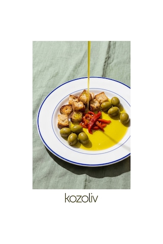 Kozoliv Erken Hasat Soğuk Sıkım Naturel Sızma Zeytinyağı Cam Şişe 500 ML