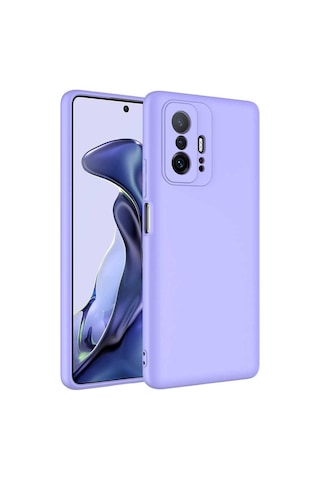 Rba Aksesuar Mi 11t Pro 5g Kılıf Rba Mara Lansman Kapak - Lila Çok Renkli