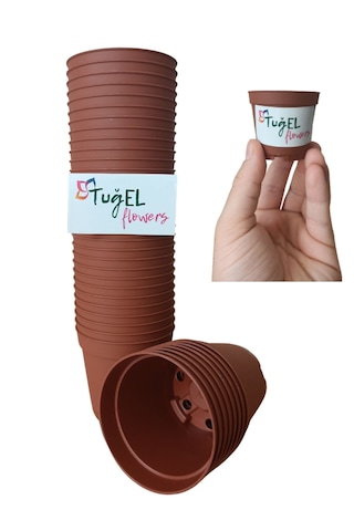 Kaktüs&sukulent Üretim Saksısı 1.kalite Mini Boy-5.5 Cm 50 Adet Kaktüs&sukulent Üretim Saksısı 1.kalite Mini Boy-5.5 Cm 50 Adet