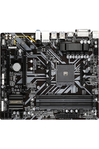 Gigabyte B450M DS3H V2 AMD B450 3600 MHz (OC) DDR4 Soket AM4 mATX Anakart