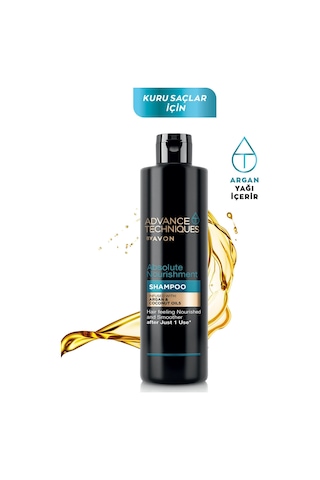 Avon Advance Techniques Argan Yağı Besleyici Şampuan 400 ML
