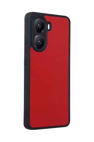 Newface Xiaomi Poco X7 Pro Kılıf Aras Deri Kapak - Kırmızı
