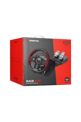 Rampage RACE W10 PS3/PS4/PC/XBOXONE/XBOX 360 SWITCH 6 in 1 Pedallı Gaming Oyuncu Direksiyonu