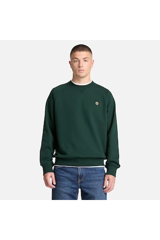 Timberland Exeter River Lb Crew Erkek Sweatshirt-33953 Yeşil