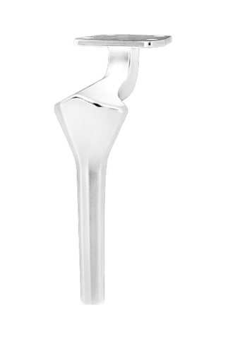 4 Adet Elmas Lüx Metal Ayak 16 Cm Krom Mobilya Koltuk Ayağı