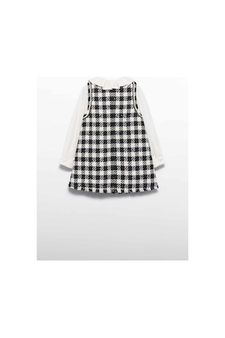 Mayoral Abel&lula Kız Çocuk Pullu Uzun Kol Elbise Siyah