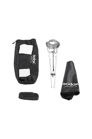 Godox - Sb-gue Octa 120cm Gridli Şemsiye Softbox Gri