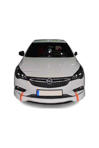 Opel Astra K Custom Ön Ek Karlık Abs Plastik Mat Siyah 2015 2016 2017 2018 2019 2020 2021
