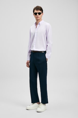 Lufian Danıel Erkek Basic Gömlek Regular Fit Lila Lila 111010677100870