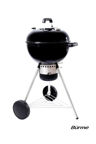 Partner 45.00 Black Profesyonel Kömürlü Barbekü Siyah