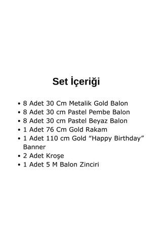 0 Yaş Retro Gold Pembe Beyaz Balon Happy Birthday Banner Gold Rakam Doğum Günü Süsü Çok Renkli